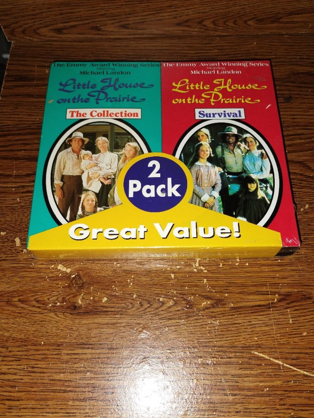 Little House on the Prairie 2 VHS tapes bundle (1998, unopened / new)